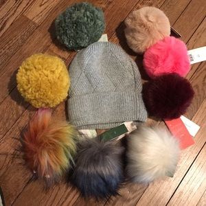 Pick A POM combo- (1) Hat and (1) Pom